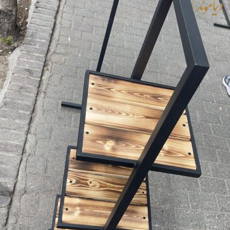 رگال بغل طبقه با چوب روس